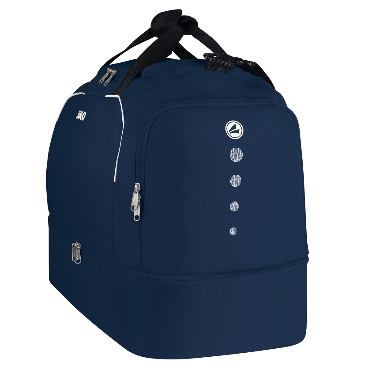 JAKO Sporttasche Classico mit Bodenfach marine Bambini (ca. 24 Liter)