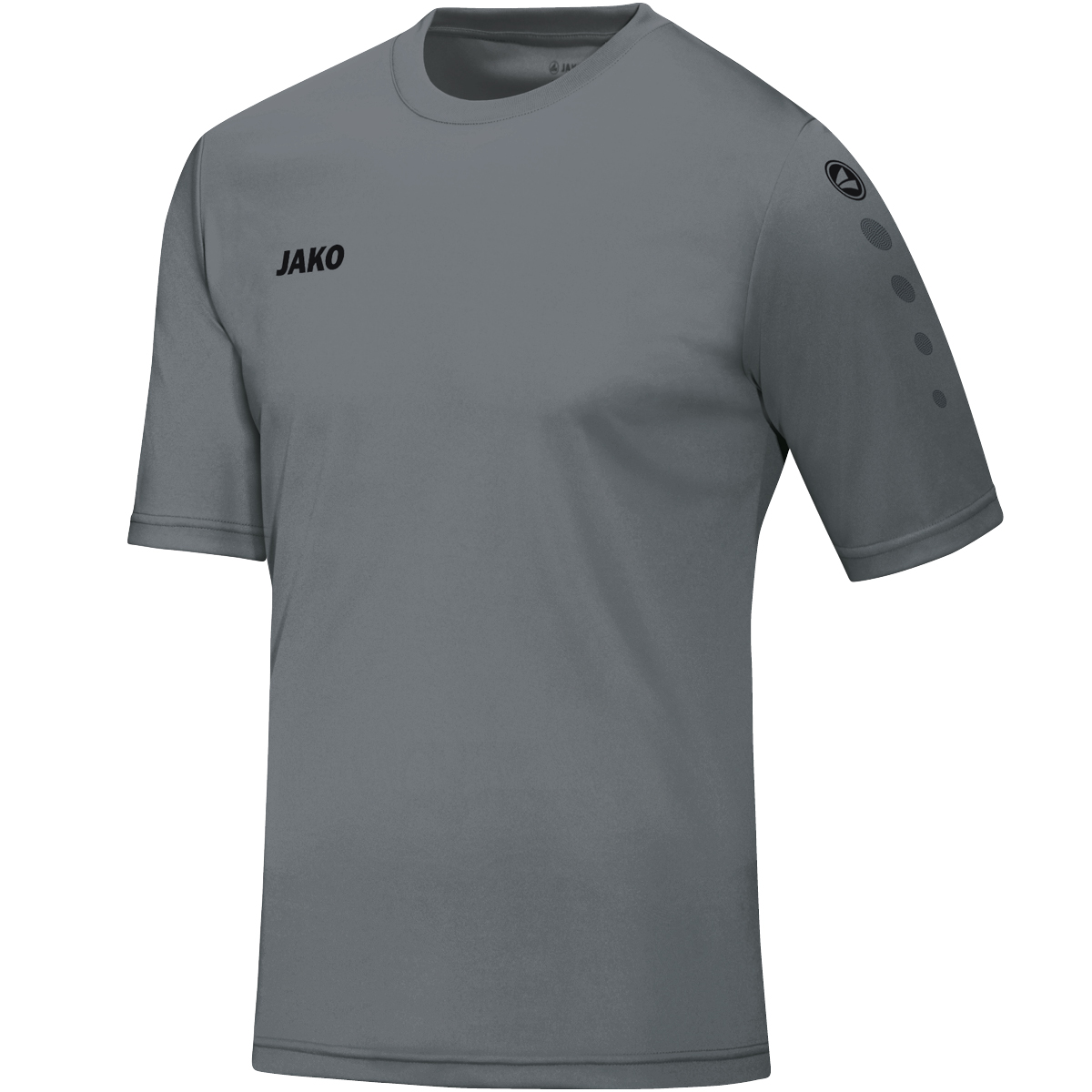 JAKO Trikot Team Kurzarm steingrau M