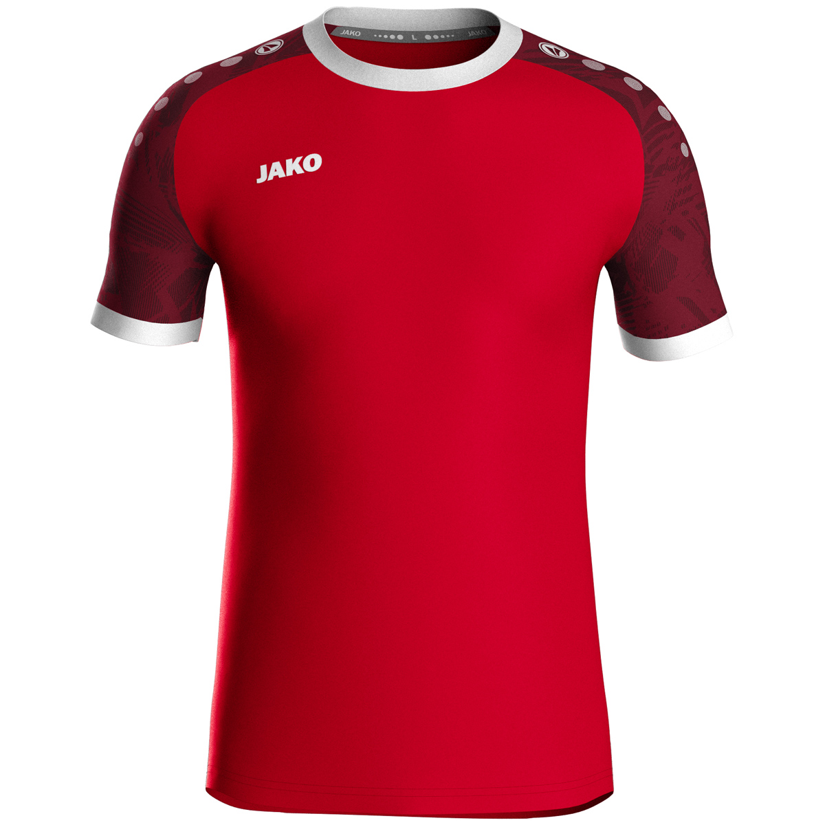 JAKO Trikot Iconic kurzarm sportrot/weinrot XXL