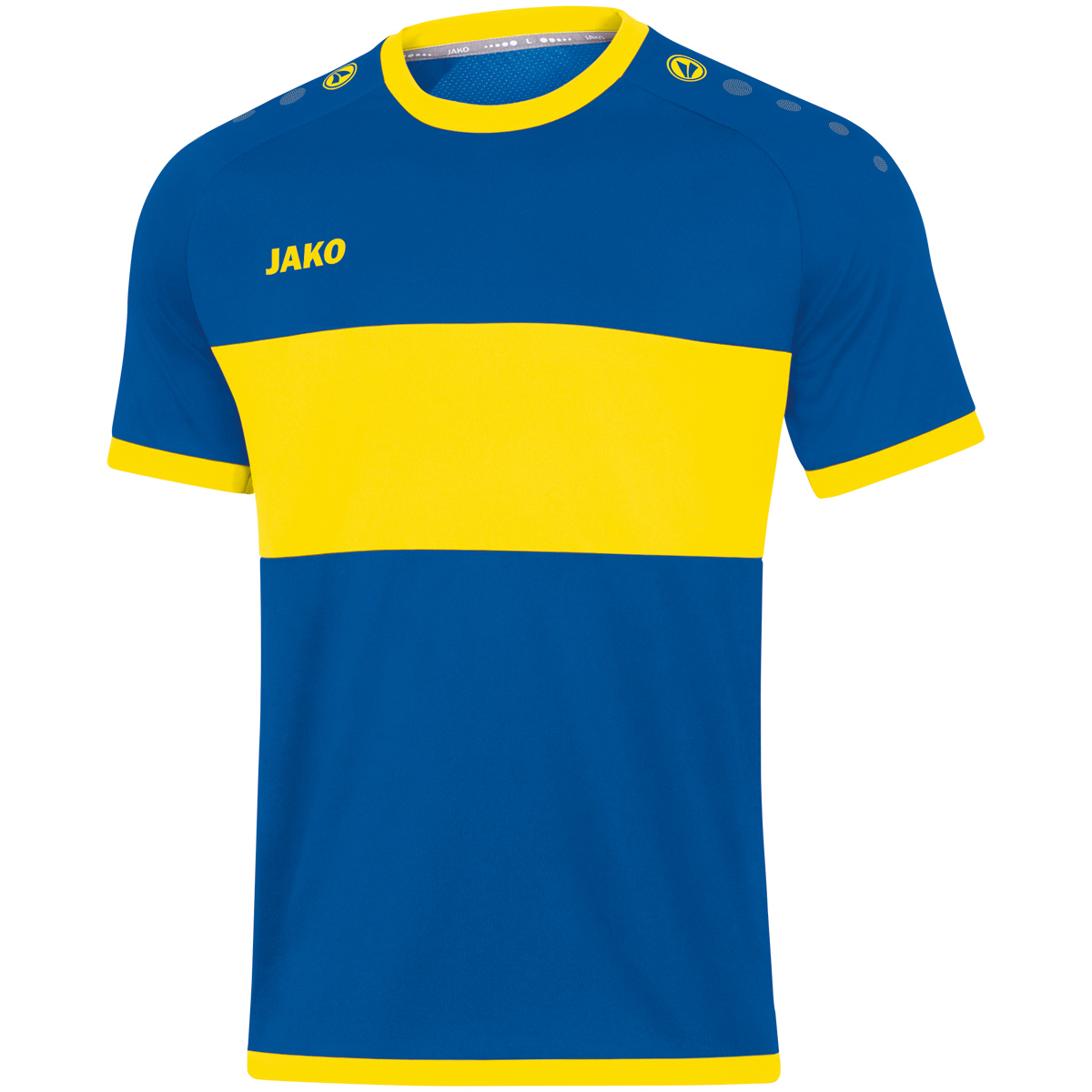 JAKO Trikot Boca Kurzarm sportroyal/citro M
