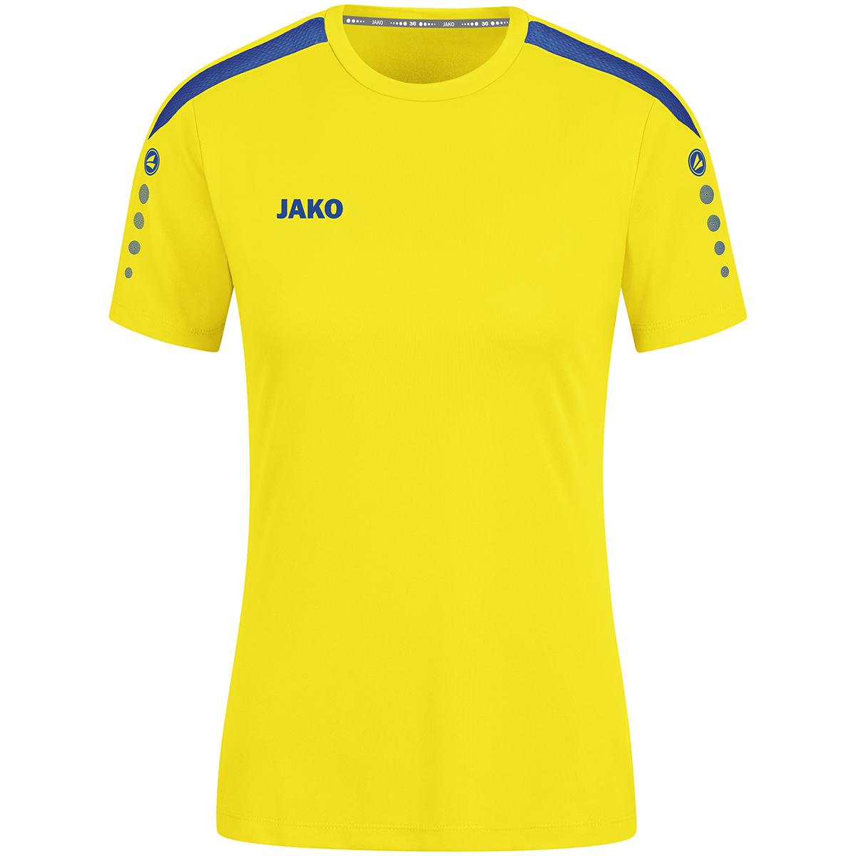 JAKO Damen Trikot Power Kurzarm citro/royal 44