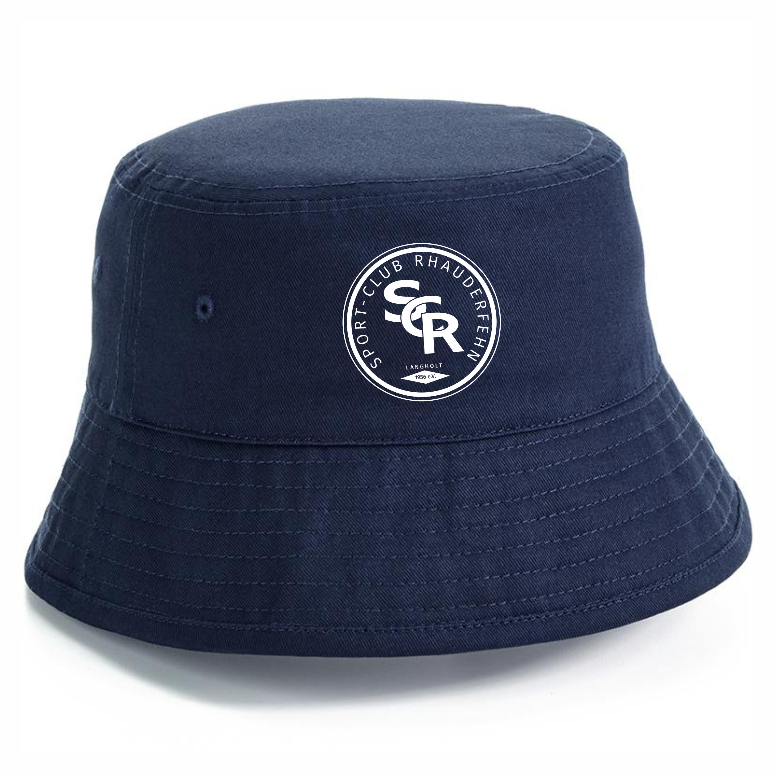 SCR Kinder Fischerhut Logo navy