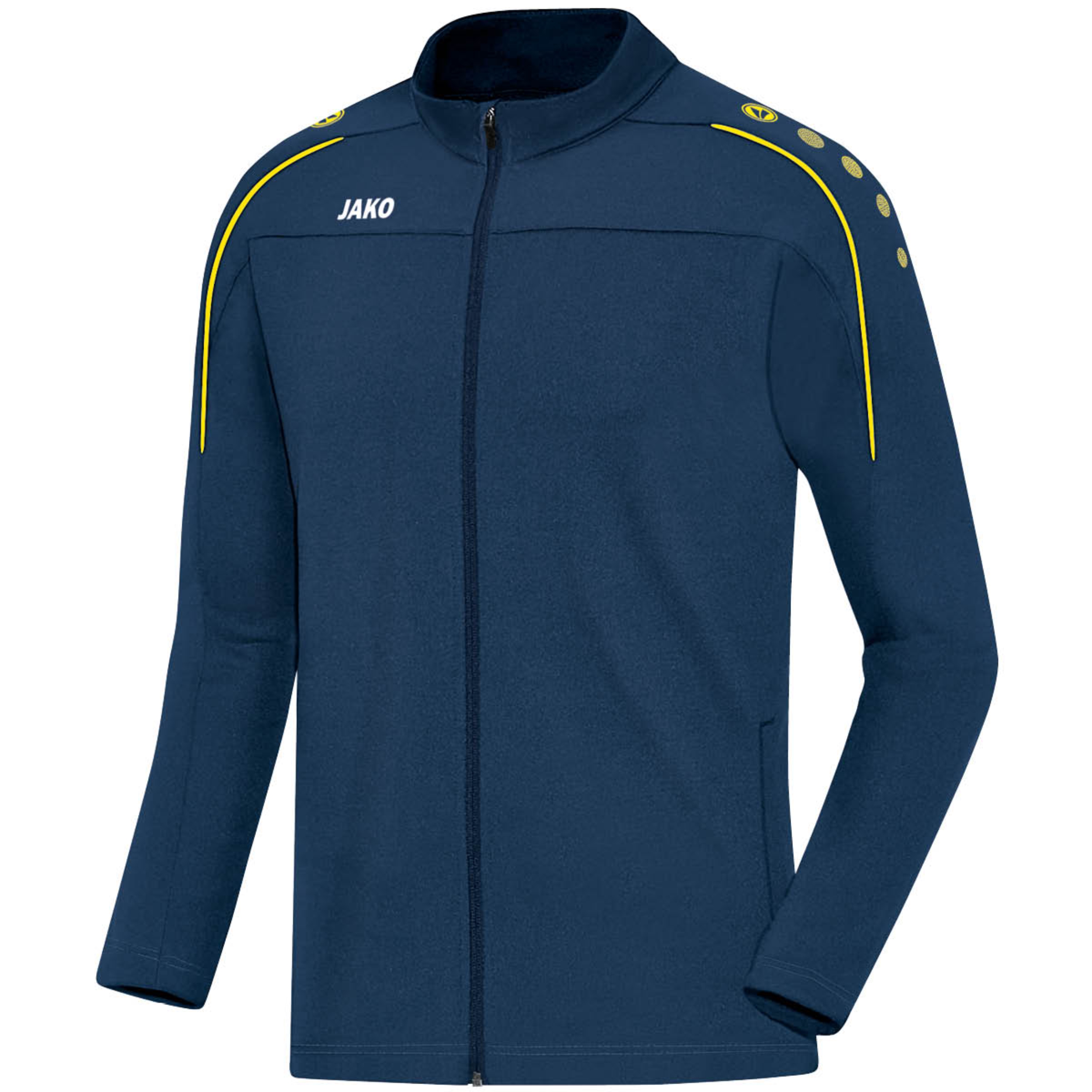 JAKO Freizeitjacke Classico nightblue/citro 140