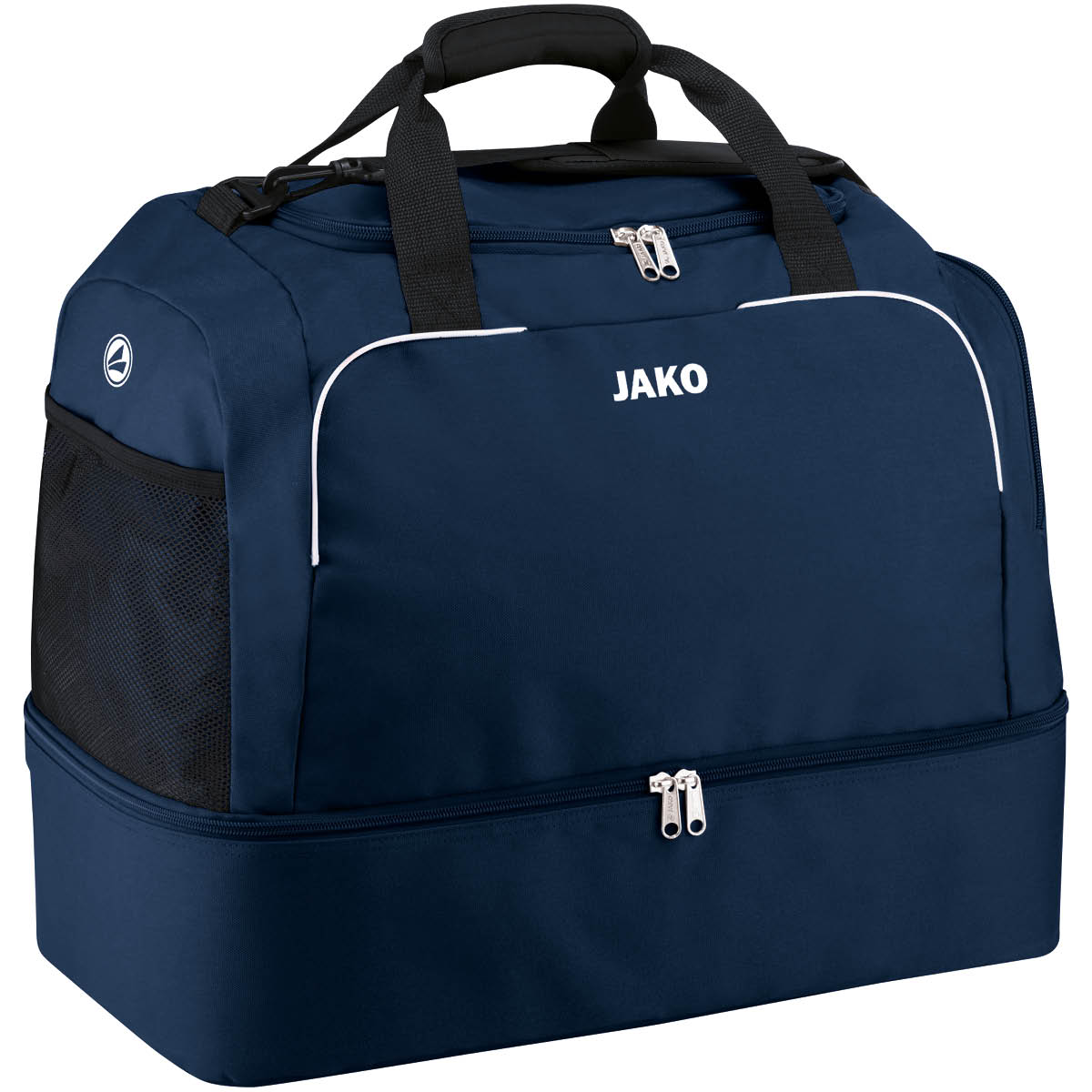 JAKO Sporttasche Classico mit Bodenfach marine Bambini (ca. 24 Liter)