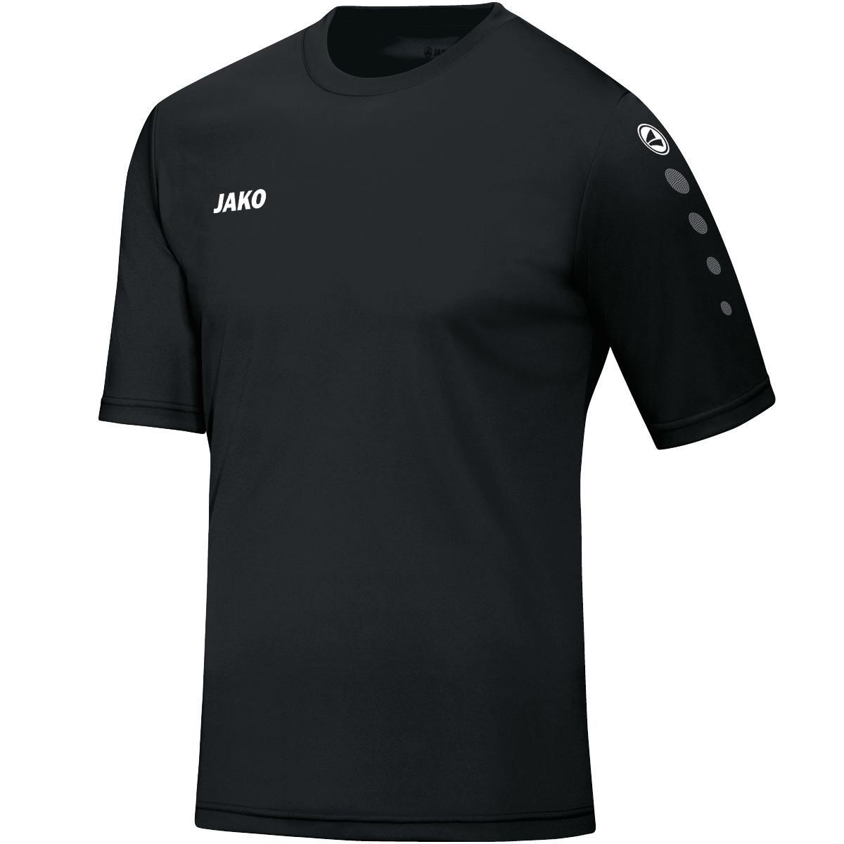 JAKO Trikot Team Kurzarm schwarz M
