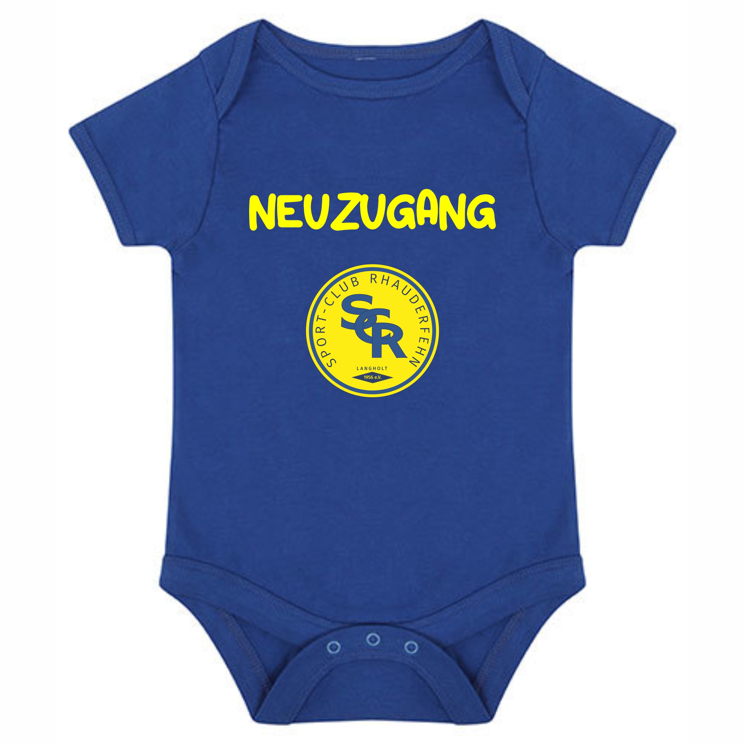SCR Babybody Neuzugang royal 12-18 Monate