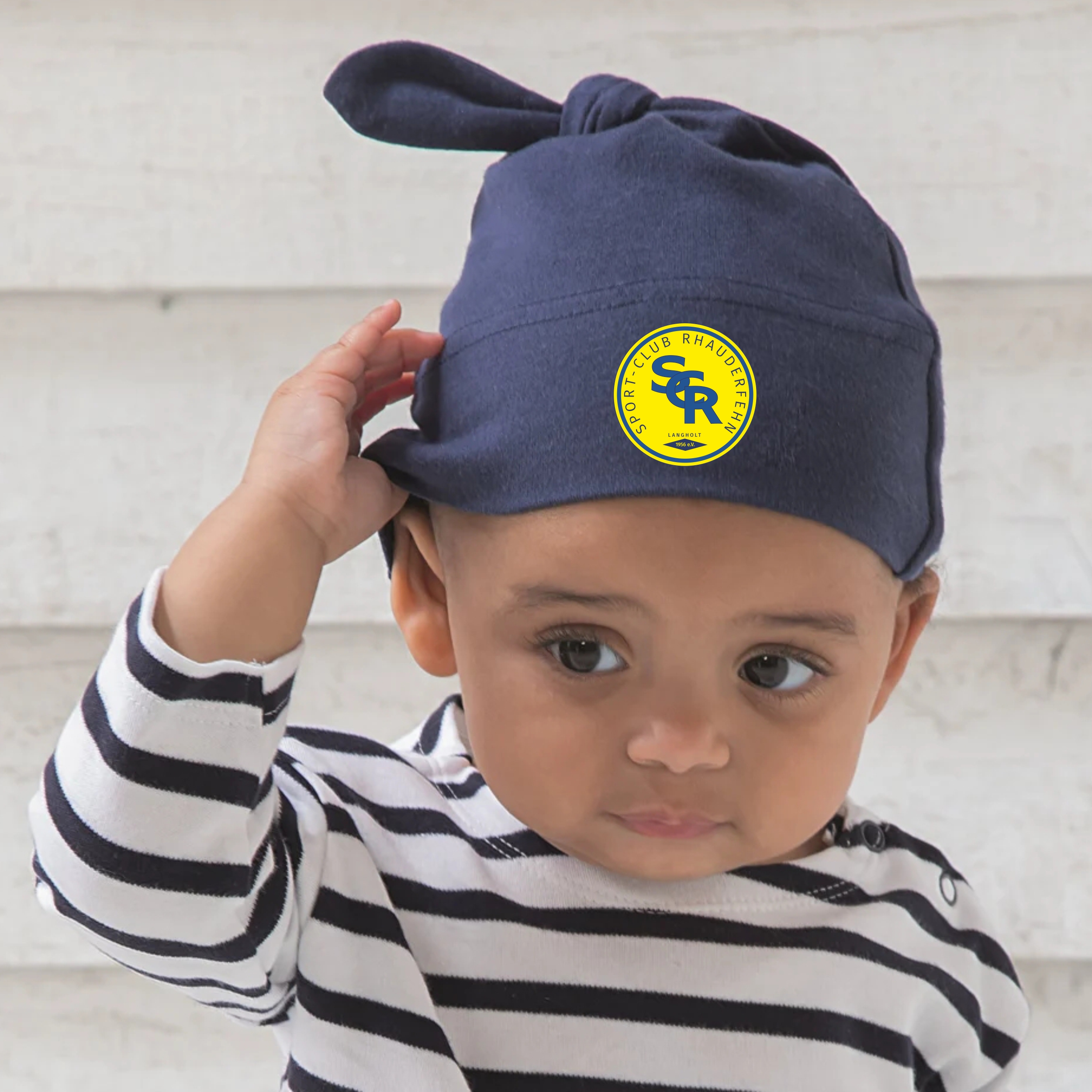 Baby Mütze Logo (SCR) navy