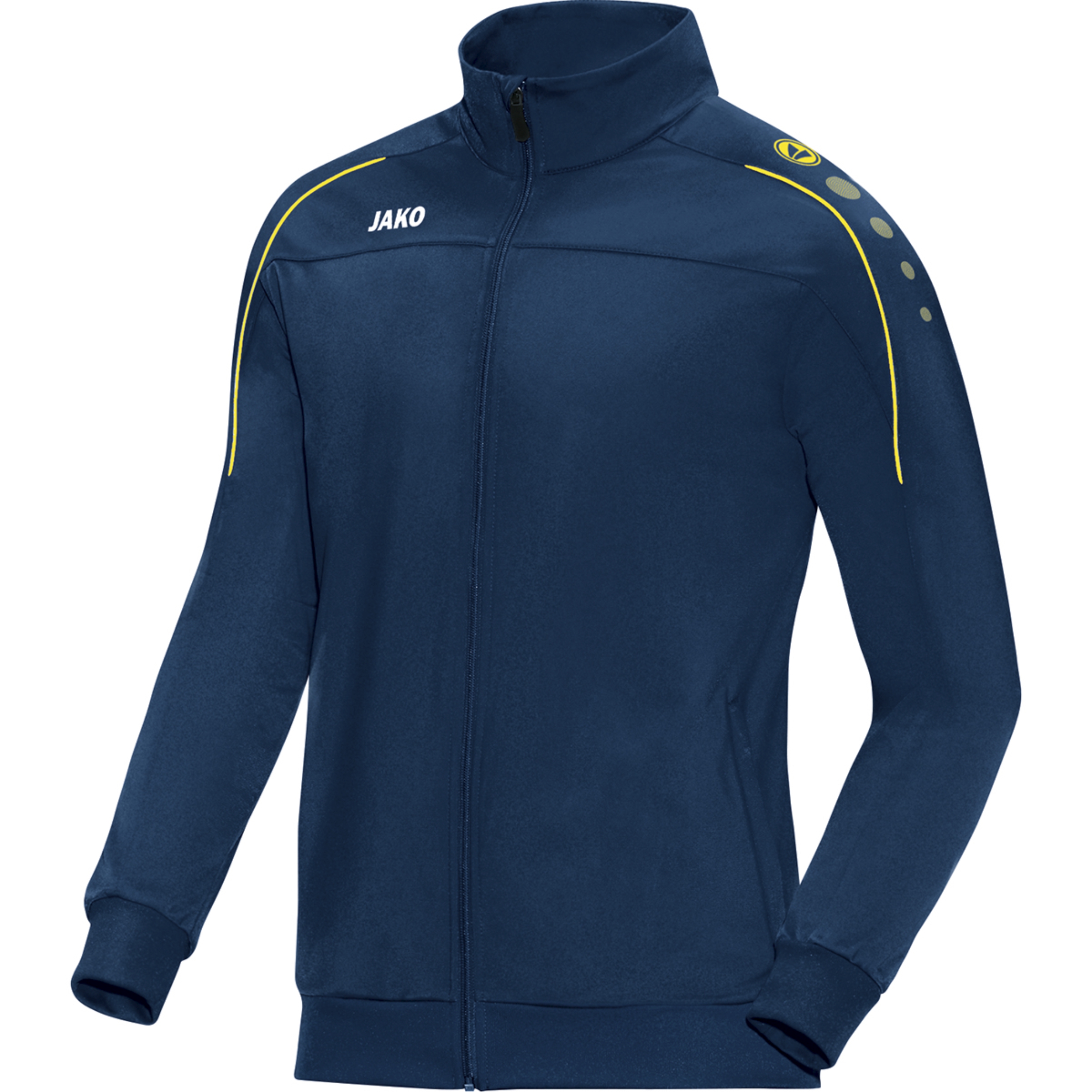 JAKO Polyesterjacke Classico nightblue/citro 164