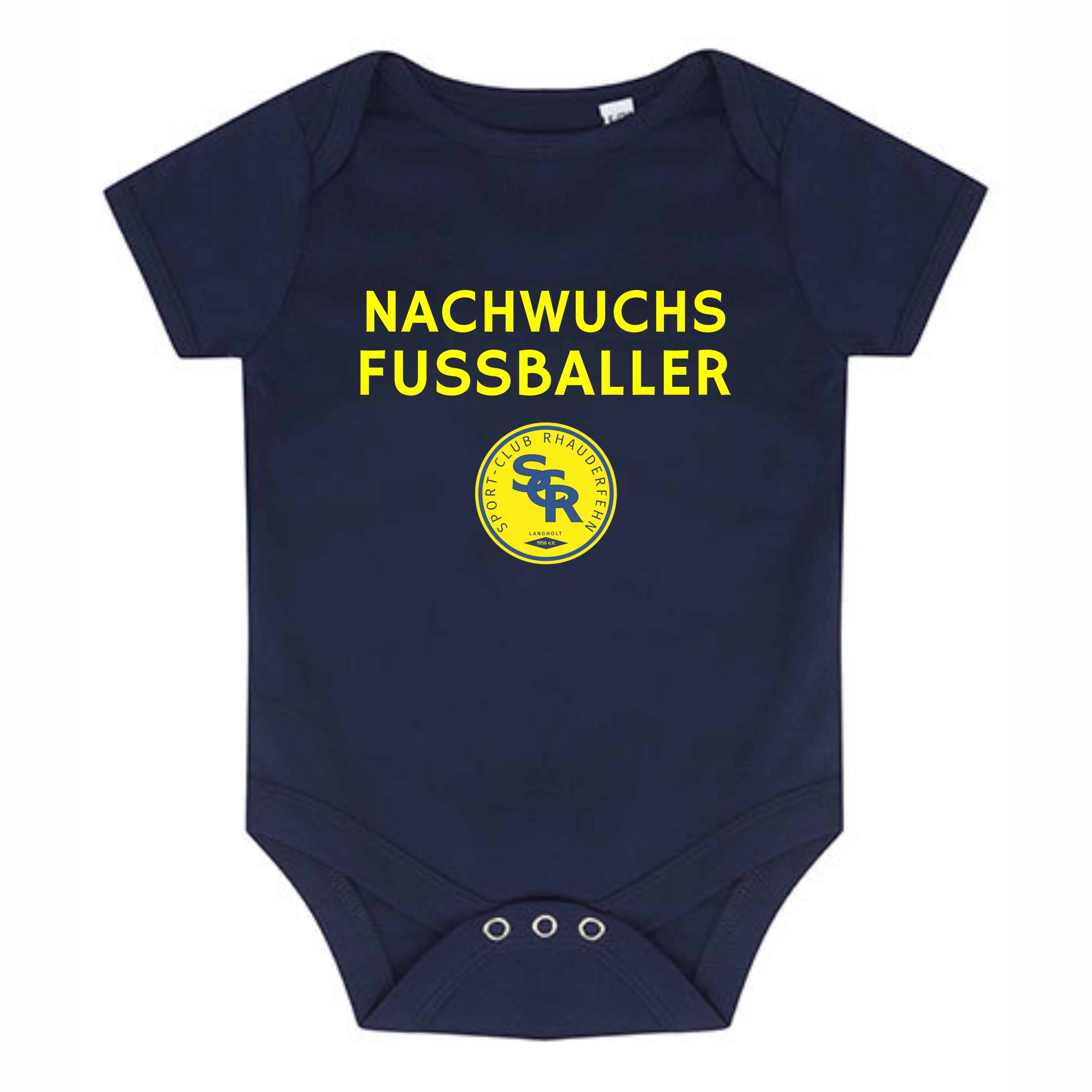 SCR Babybody Nachwuchsfußballer navy 12-18 Monate