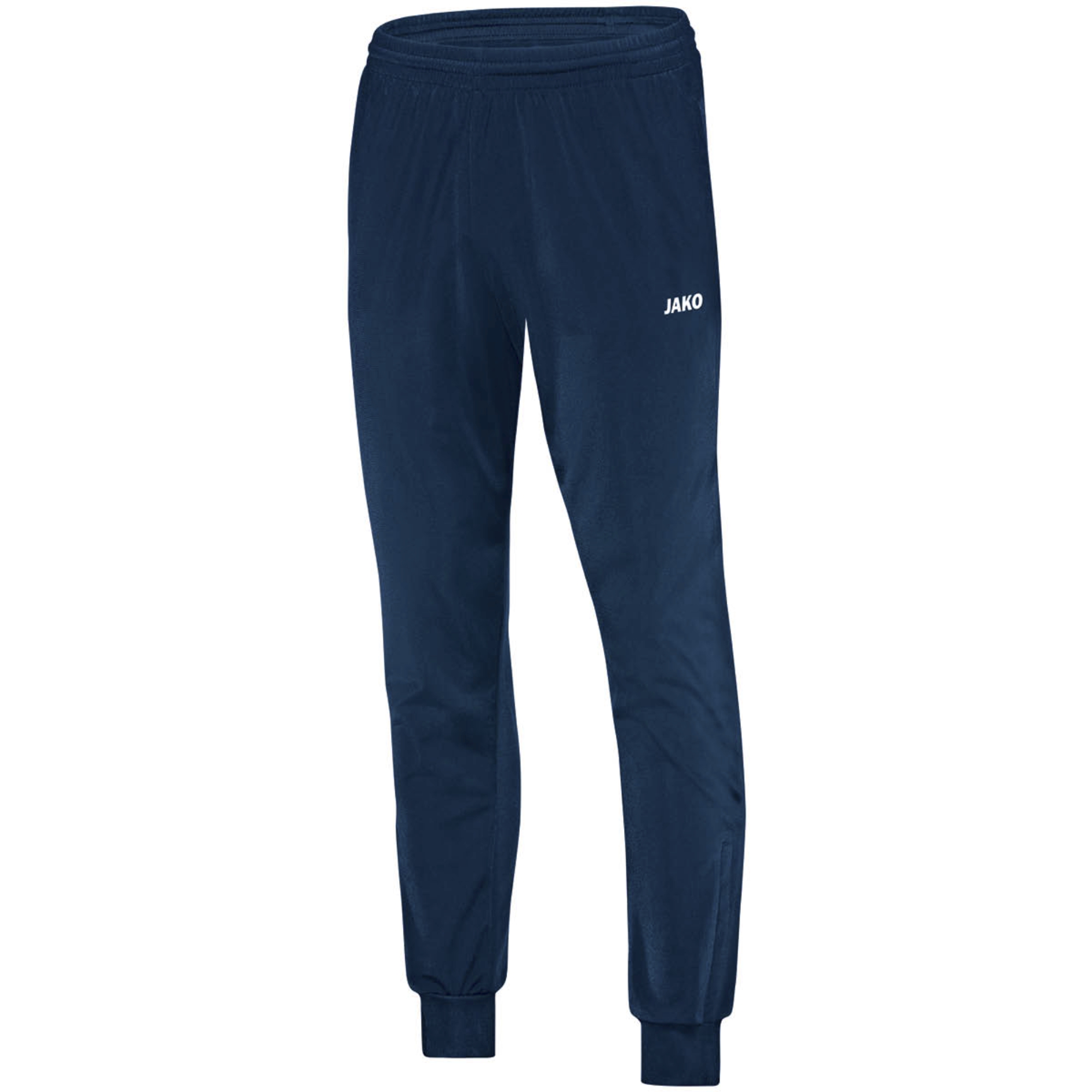 JAKO Trainingsanzug Polyester Classico mit Kapuze (SCR) nightblue/citro 164