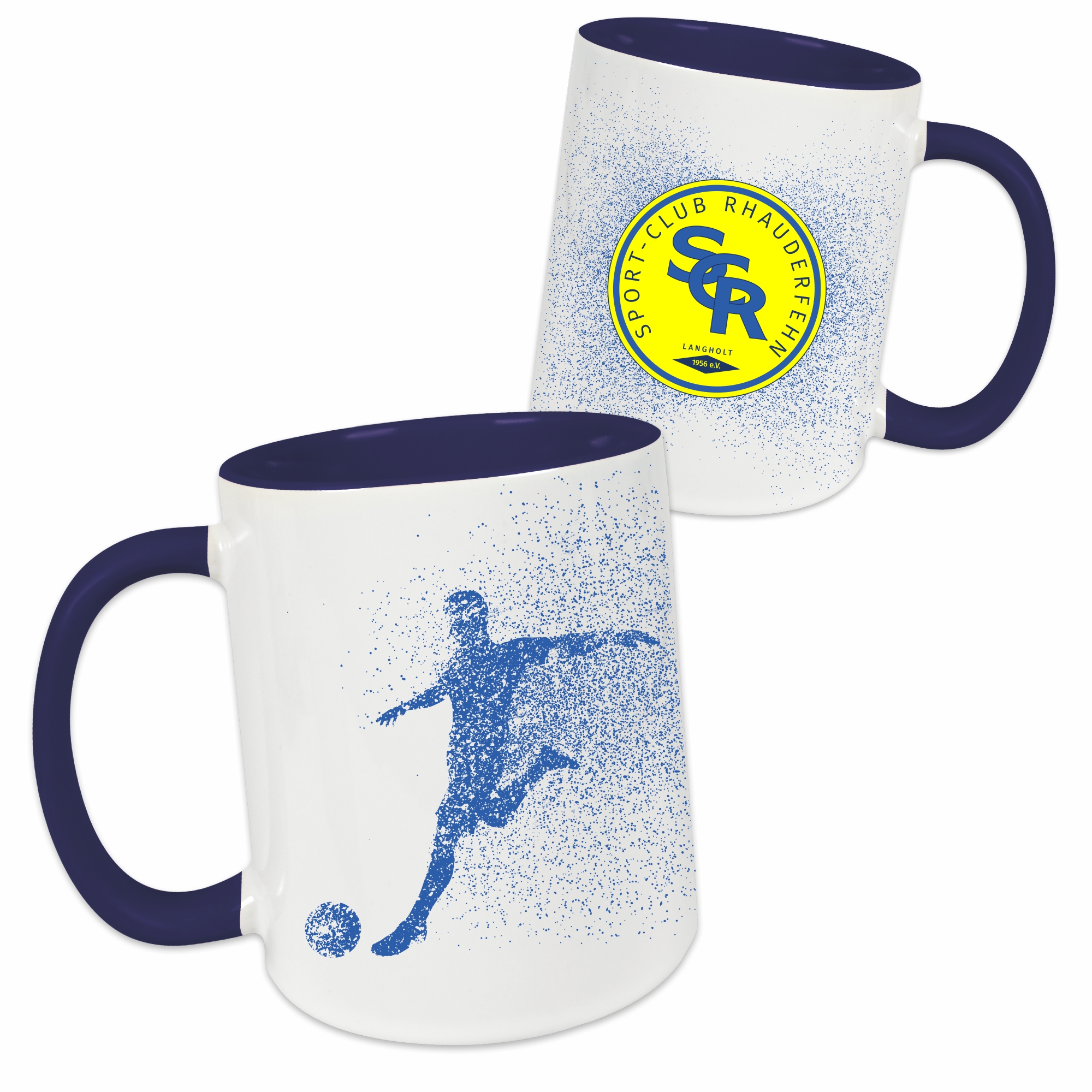 SCR Tasse - Fussball dunkelblau